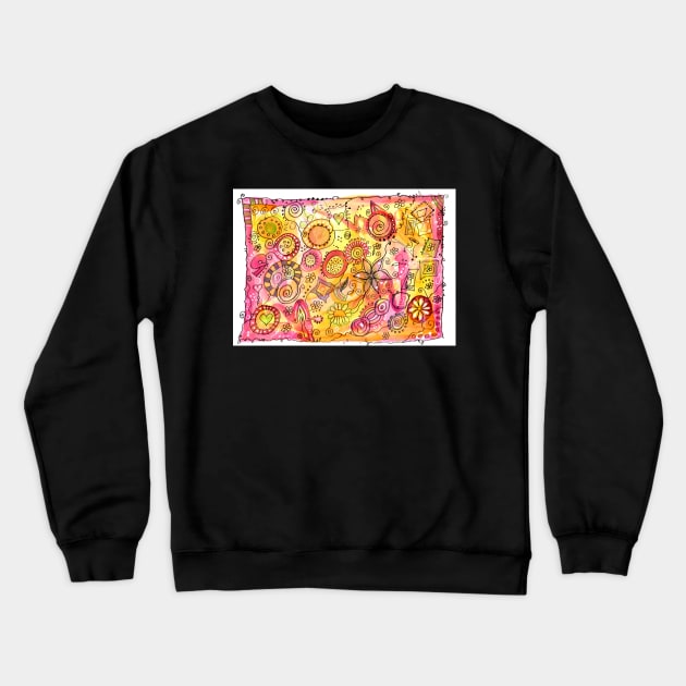 abstract image Crewneck Sweatshirt by SimoneMonschein